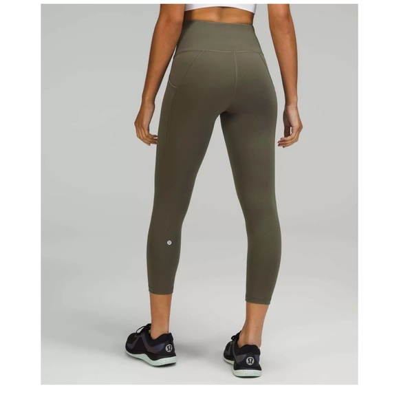 Lululemon Wunder Train HR Crop 23" *Pockets COBN 12 - Picture 3 of 5